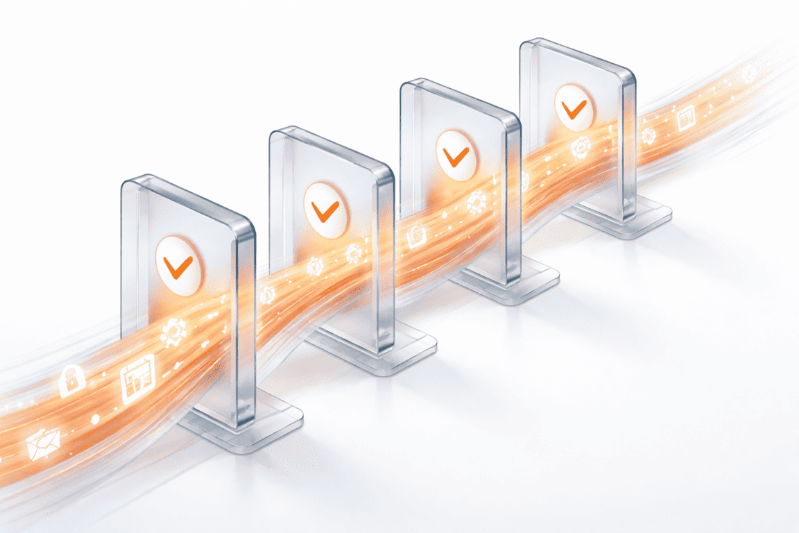 Quality Gates Next: 8 Gates in a Bank's Delivery Pipeline